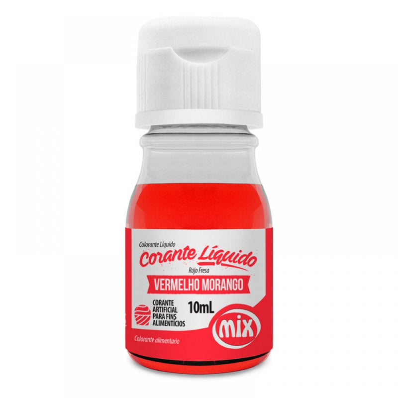 Strawberry Red Liquid Food Coloring 10 Ml MIX