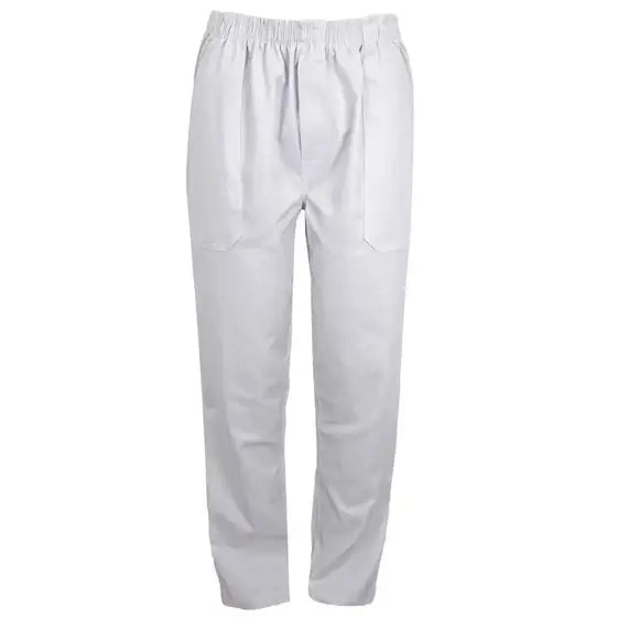 Calça de Brim Branca Salles e Freitas