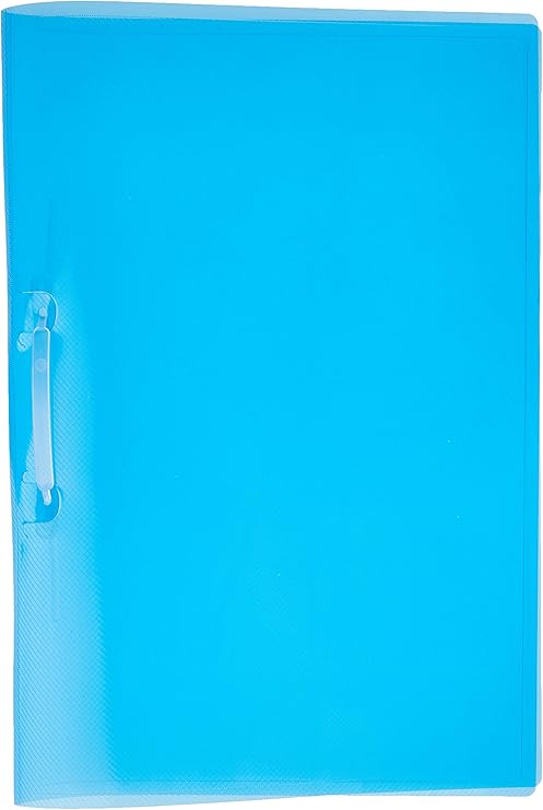 Pasta Cartão Duplex com Grampo Plástico Azul 335X230cm Policart - Ref. 1026-AE
