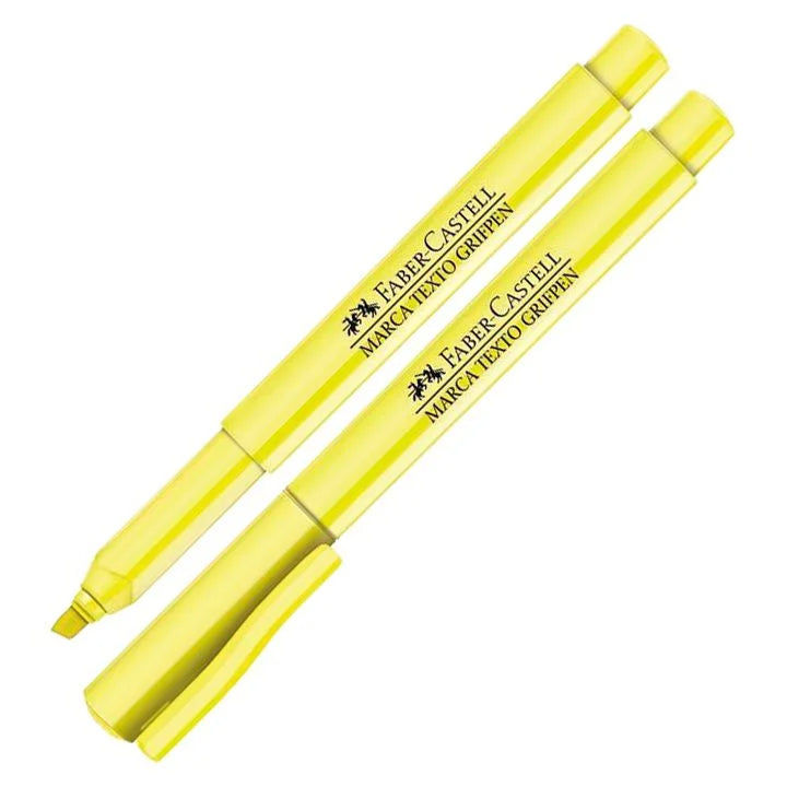 Marca Texto Amarelo Fluorescente Faber-Castell - Ref. MT-AMZF
