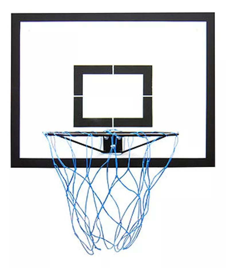Tabela de Basquete Infantil 1 Par com Aro e Rede Nylon 65x50cm