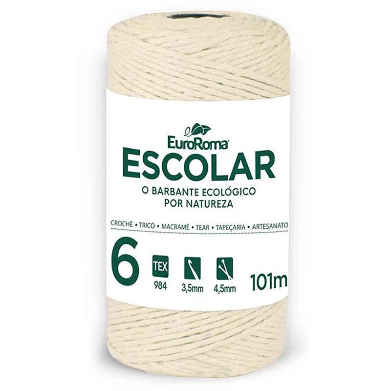 Barbante Cru Fio 6 101M EuroRoma