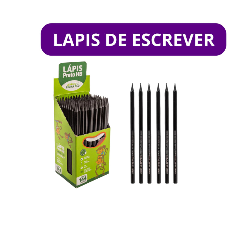 HB N2 Ecological Hexagonal Graphite Pencil Leo and Leo - Ref. 4223