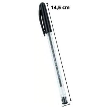 Futuro Black Hex Ballpoint Pen 1.0mm - Ref. FO232203